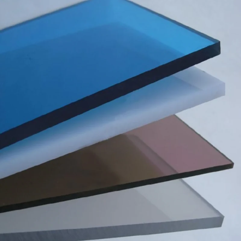 5 mm hårdt belagt polycarbonatark